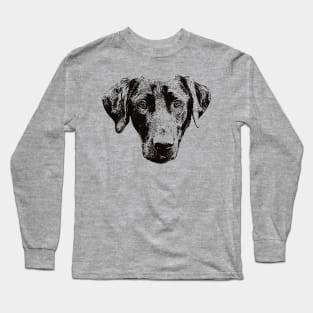 Black Labrador gift for Lab Owners Long Sleeve T-Shirt